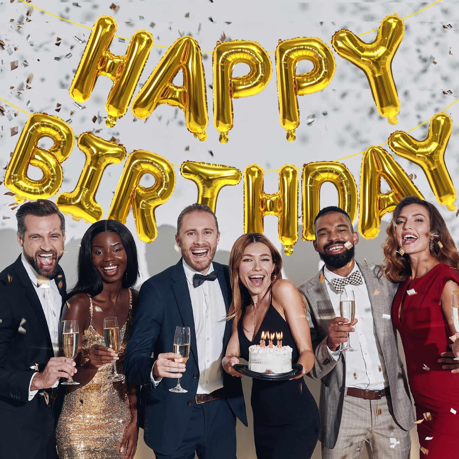 Durable aluminum foil balloons from KALOR for reusable party decor