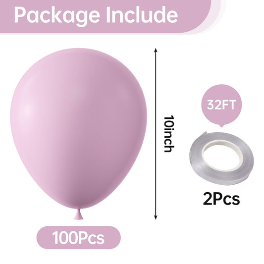 KALOR pastel pink balloons for garlands and photo backdrops.