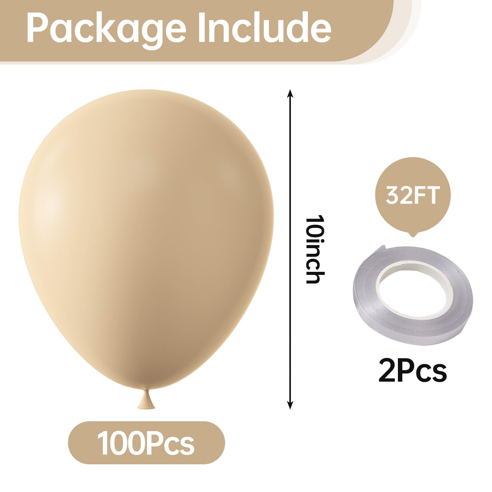 KALOR latex balloons in a color variety for versatile themes