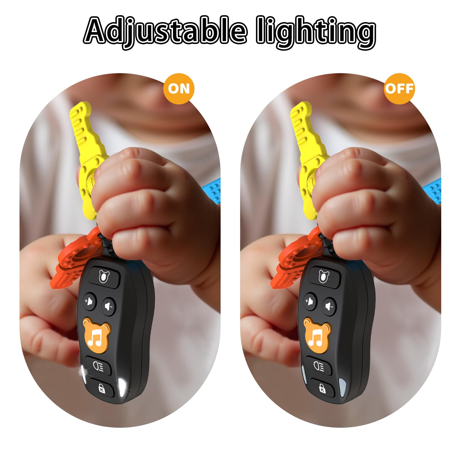 KALUYA Baby Keys Toy music buttons invite interactive learning and fun.
