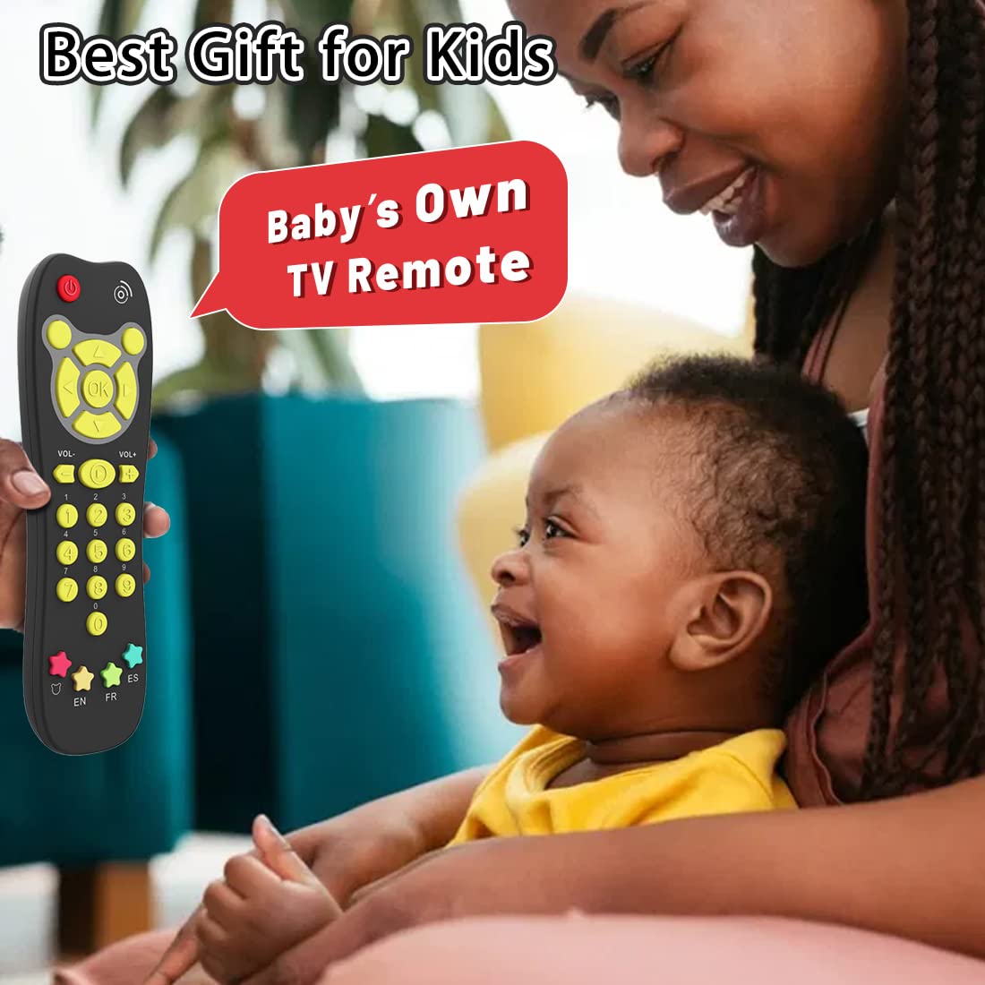 KALUYA remote designed for babies 6 months and up