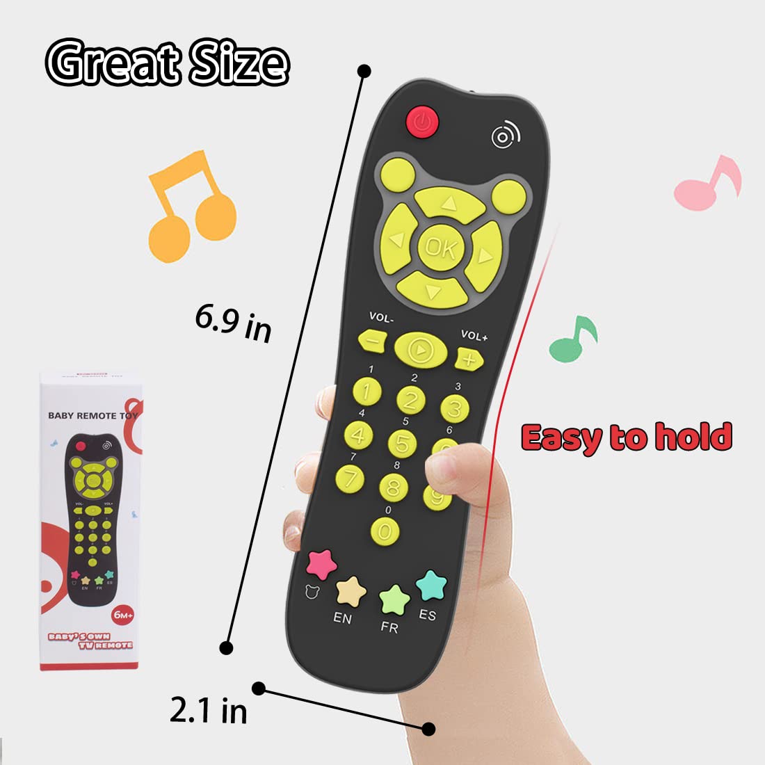 KALUYA remote makes a thoughtful gift for curious infants