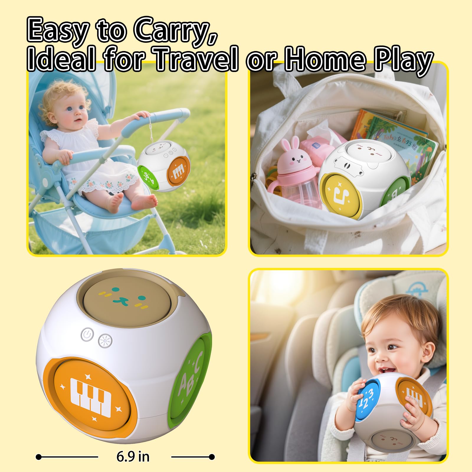 KALUYA 6-18 month design supporting motor skills and early cognitive play.