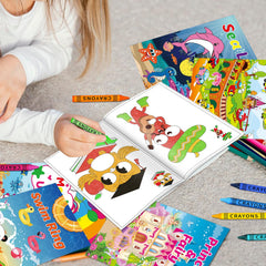 Kalysky classroom activity coloring books are compact desk companions.