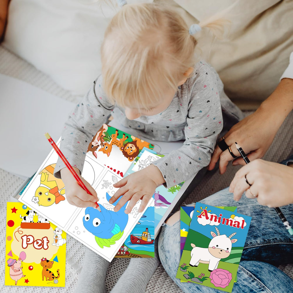 Kalysky coloring books spark imagination and fine motor skills during play