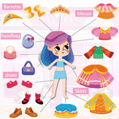 Kalysky dress-up fairy garden stickers—delicate details inspire magical playtime.