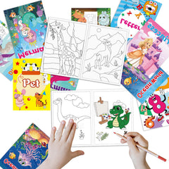 Kalysky mini coloring book dimensions fit little hands and travel