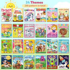 Kalysky mini coloring book unicorn adventure sparks creativity and imagination