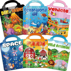 Kalysky Puffy Sticker Books Farm theme with 60+ stickers sparks storytelling.