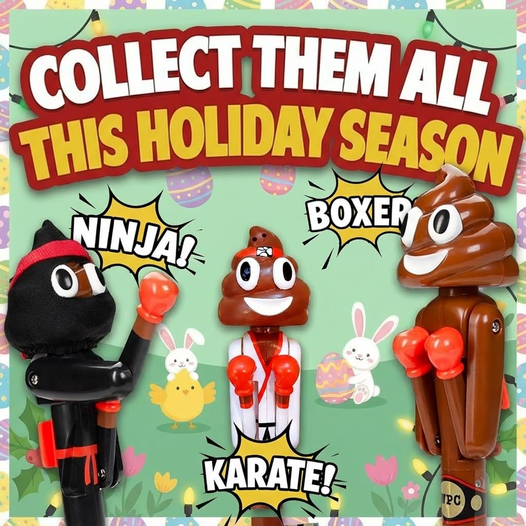 Kamhi World farting poop pen battle-ready design suits active play.