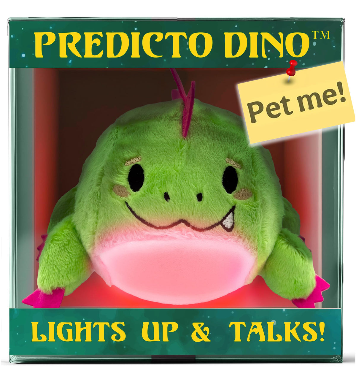 Kamhi World Predicto Dino with glowing crystal-ball belly for magical Easter moments