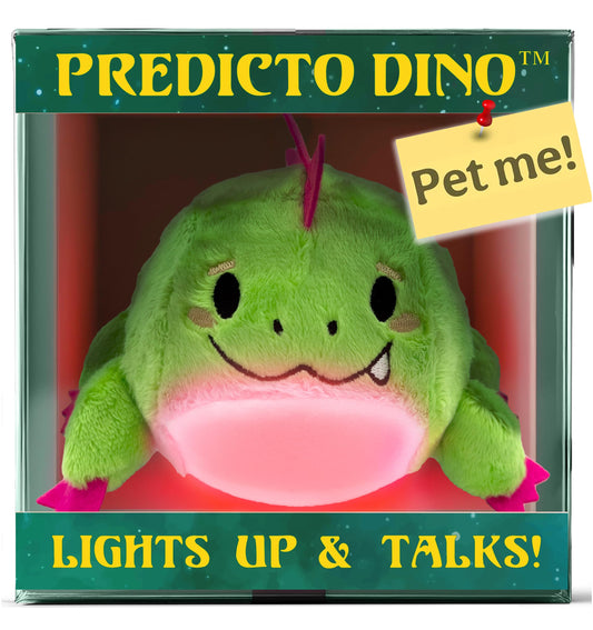 Kamhi World Predicto Dino with glowing crystal-ball belly for magical Easter moments