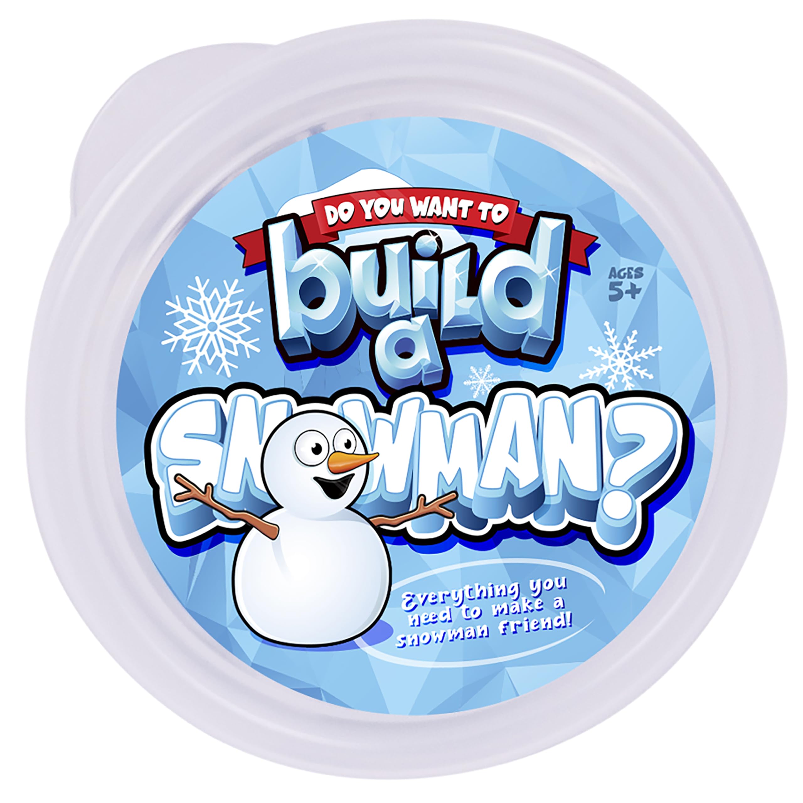 Classroom activity with Kangaroo Snowman Kit during winter crafts.