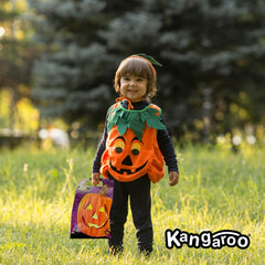 Kangaroo trick-or-treat bag, lightweight and easy to carry.