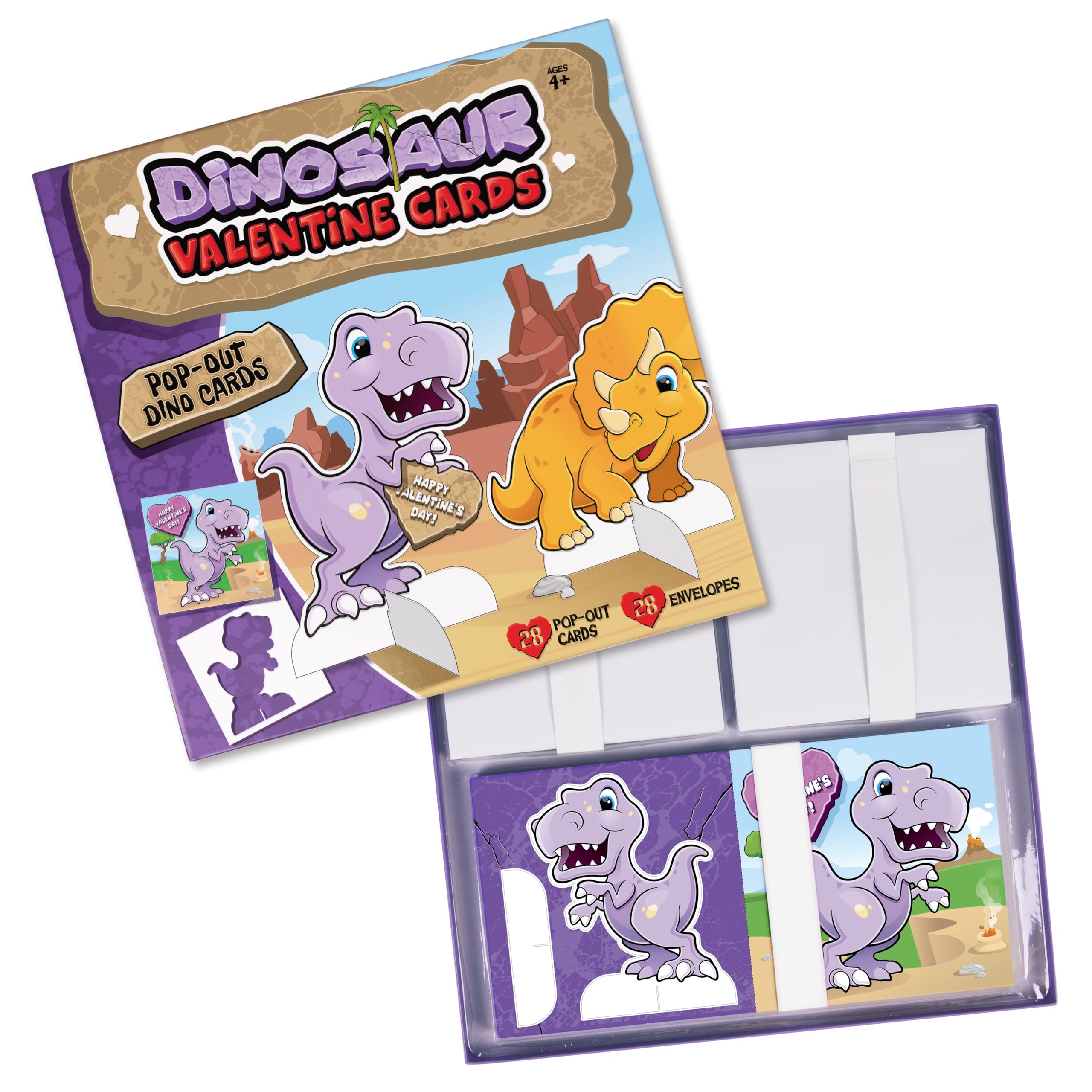 Kangaroo writing space on each card supports personal messages.