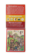 KangaToys Water Reveal Coloring Scripture Book Nephi boat scene—engaging storytelling visual