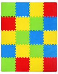 Kangler Kids Puzzle Play Mats interlocking tiles create a safe, colorful play area at home