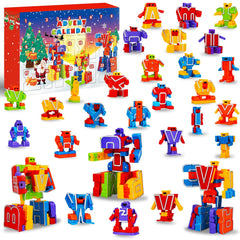 Kannove Alphabots advent calendar window reveals a new robot each day for learning