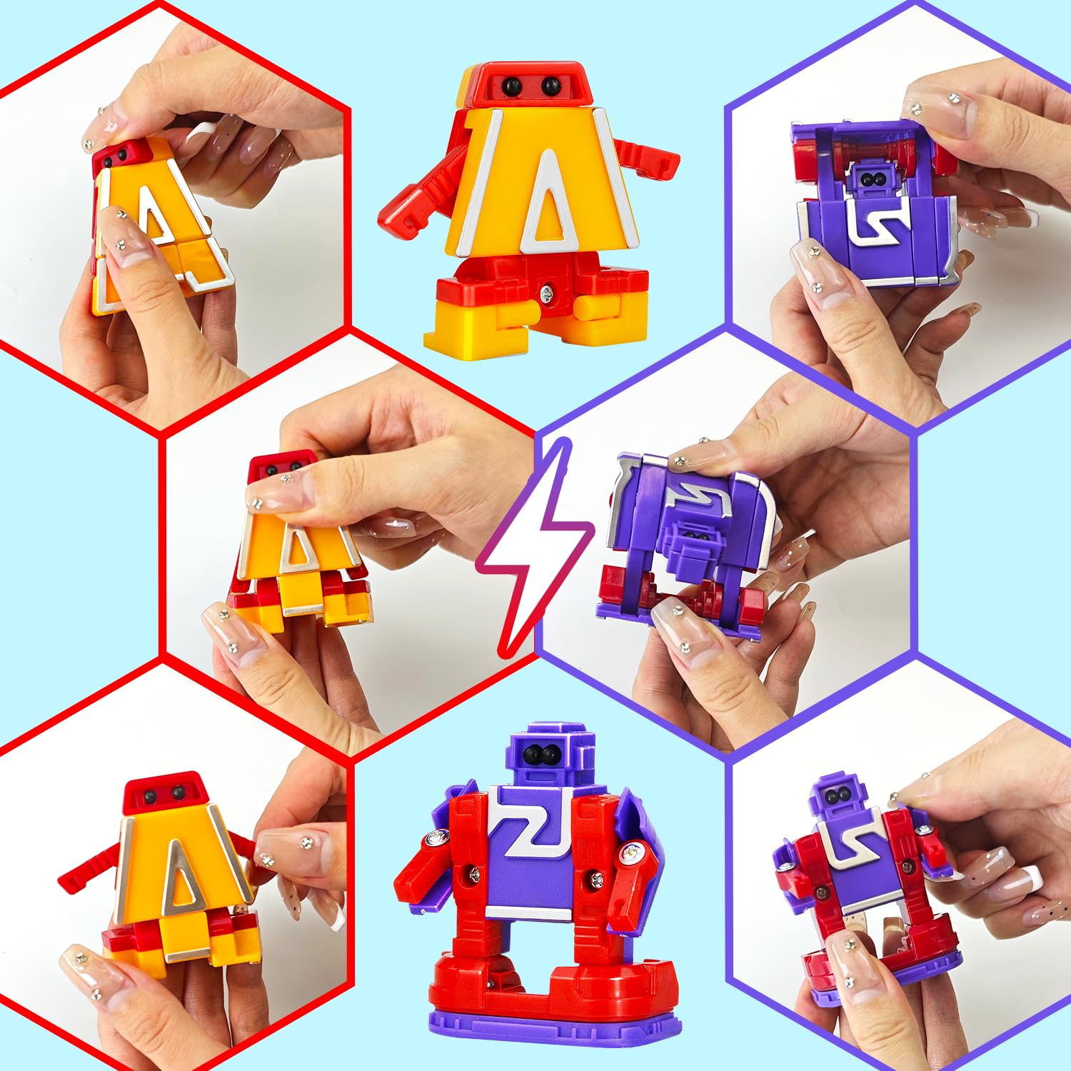 Kannove Alphabots support cognitive development and fine motor skills through interactive play