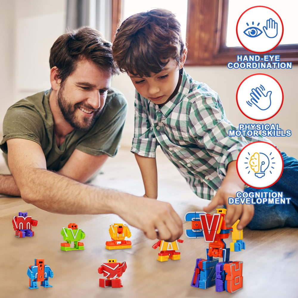 Kannove Alphabots gift-ready packaging perfect for birthdays and Easter baskets.