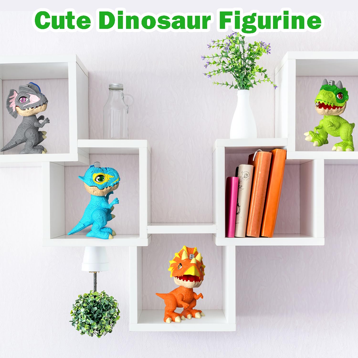 Kannove 4-pack dinosaur figures ready for gifting at home or classroom.