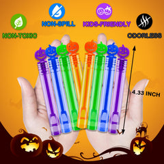 Kannove four-color bubble wands offering vibrant Halloween play for kids.