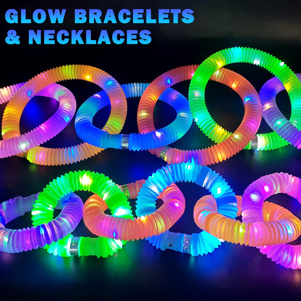 Kannove Glow Stick Wand Blue creates glowing accents at celebrations.