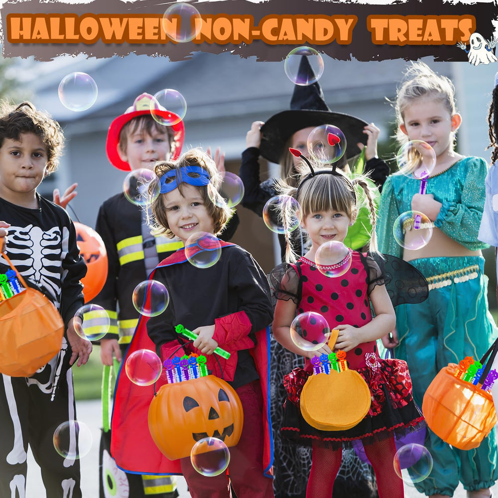 Kannove bubble wand party favors suitable for trunk-or-treat and classroom activities.