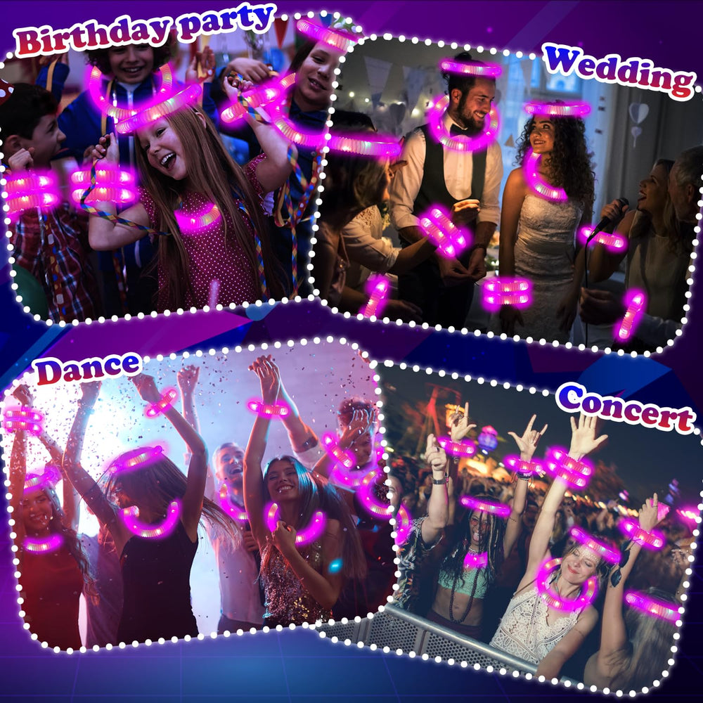 Kannove pink glow sticks work as classroom gifts or party favors
