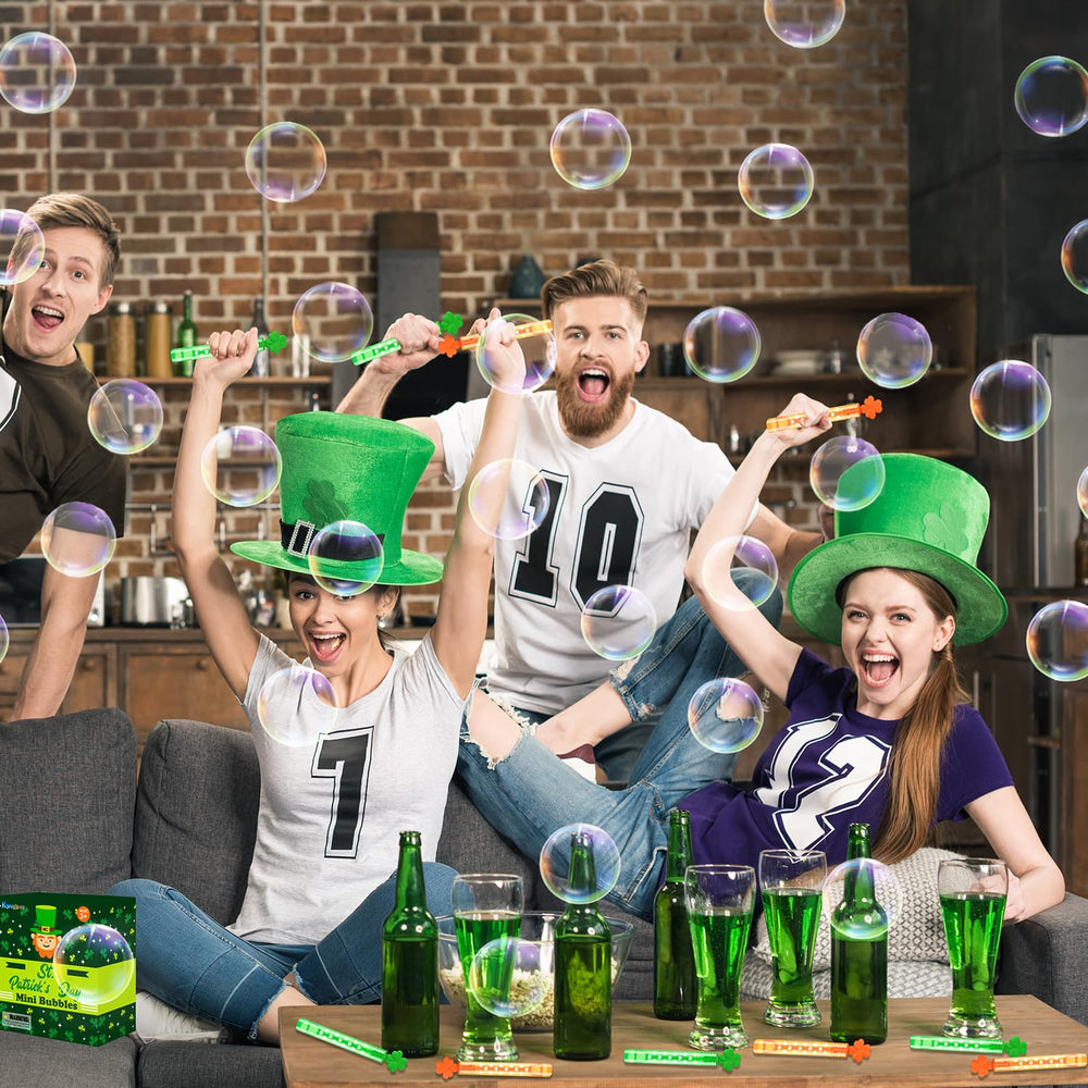Kannove shamrock decor and party supplies enhance festive classroom spaces