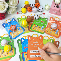 Kannove soccer ball keychain suitable for non-food prize swaps.