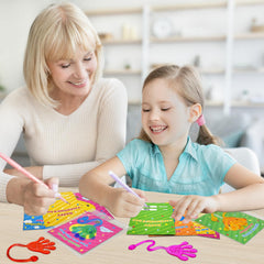 Kannove sticky hands cling to walls, doors, and ceilings for playful learning moments