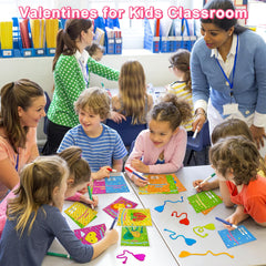 Kannove 20-pack Valentine gifts shown as non-candy classroom favors.