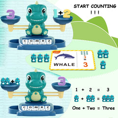 Kaodezhu colorful weights image emphasizing number blocks for improved number recognition through play.