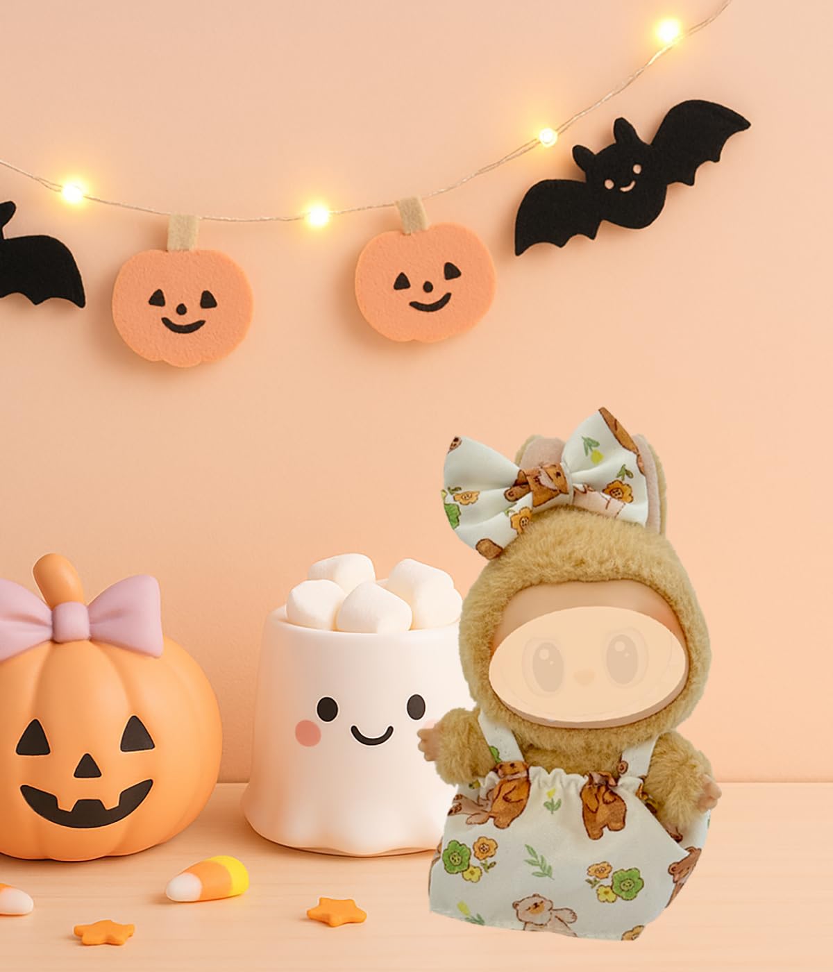 Kapand Lububu doll outfit suitable for photo display