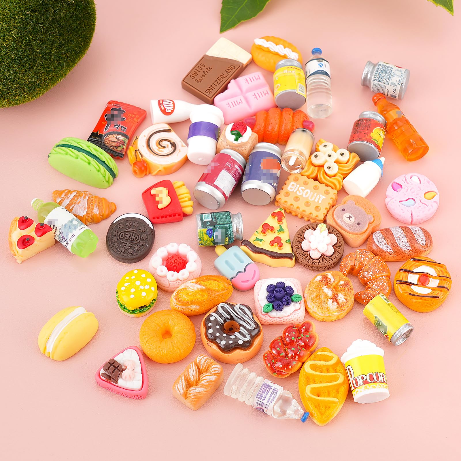 Kapeiluo resin miniatures for 1:12 dollhouse, vivid colors spark creativity.