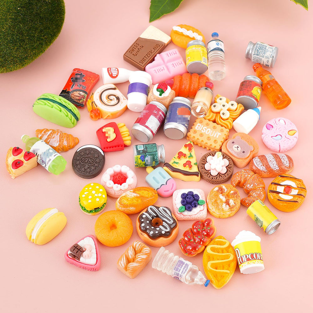 Kapeiluo resin miniatures for 1:12 dollhouse, vivid colors spark creativity.