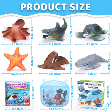 KarberDark light-up octopus bath toy sparks exploration and color-filled baths.