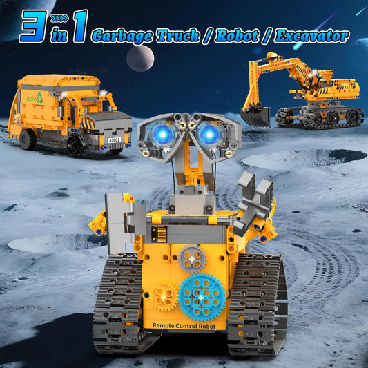 Karei robot excavator model with rotating cab for realistic operation.