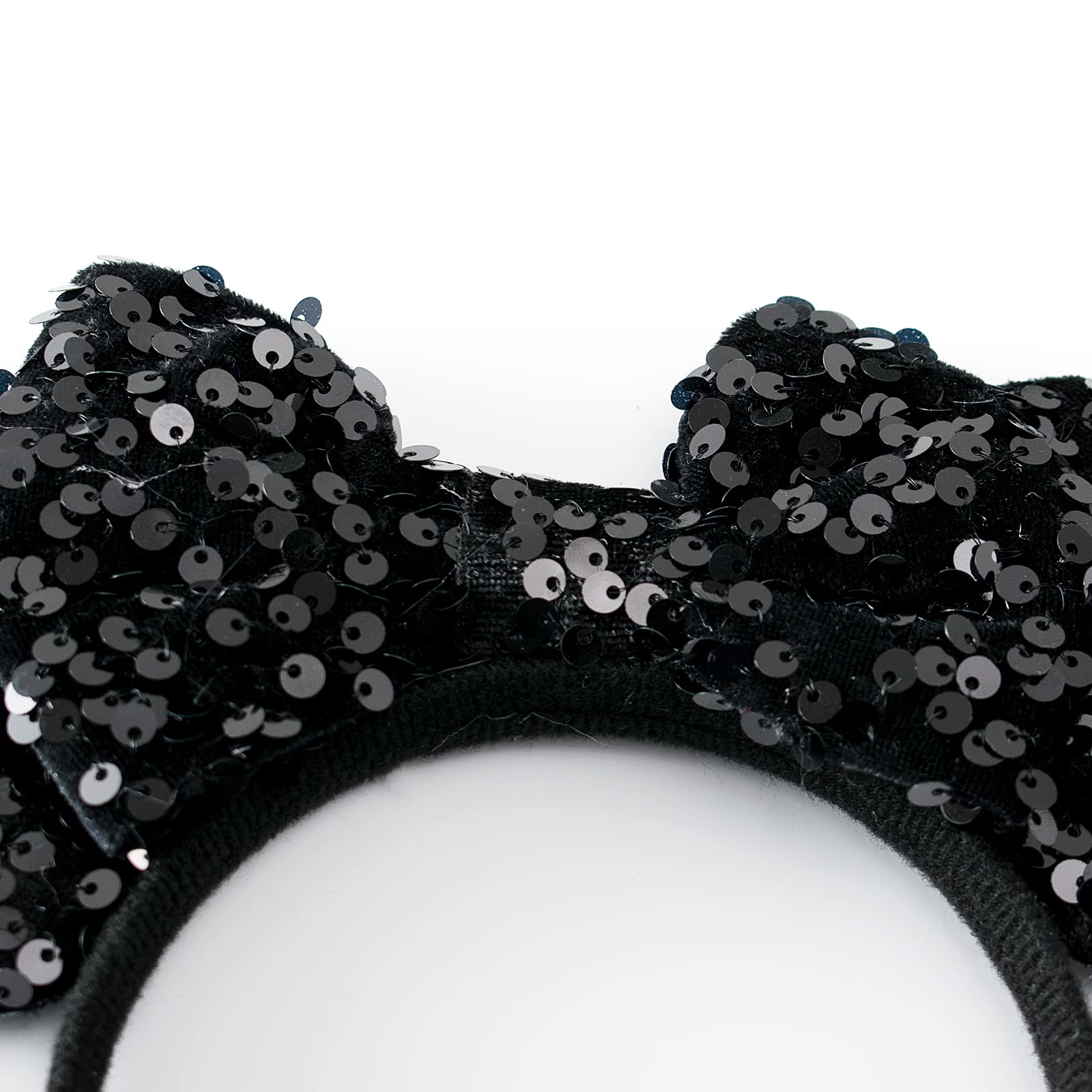 KARETT Glittery Mouse Ears Accessory, enhances princess or character looks.