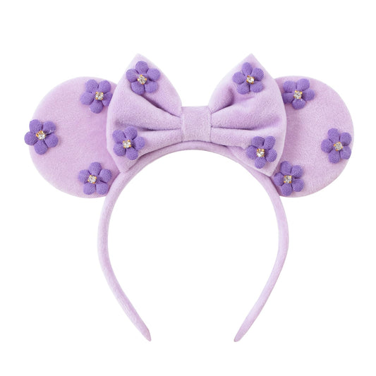 KARETT Mouse Ears Headband with glitter detail for festive party style.