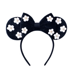 KARETT Mouse Ears Headband sparkle close-up for party fun