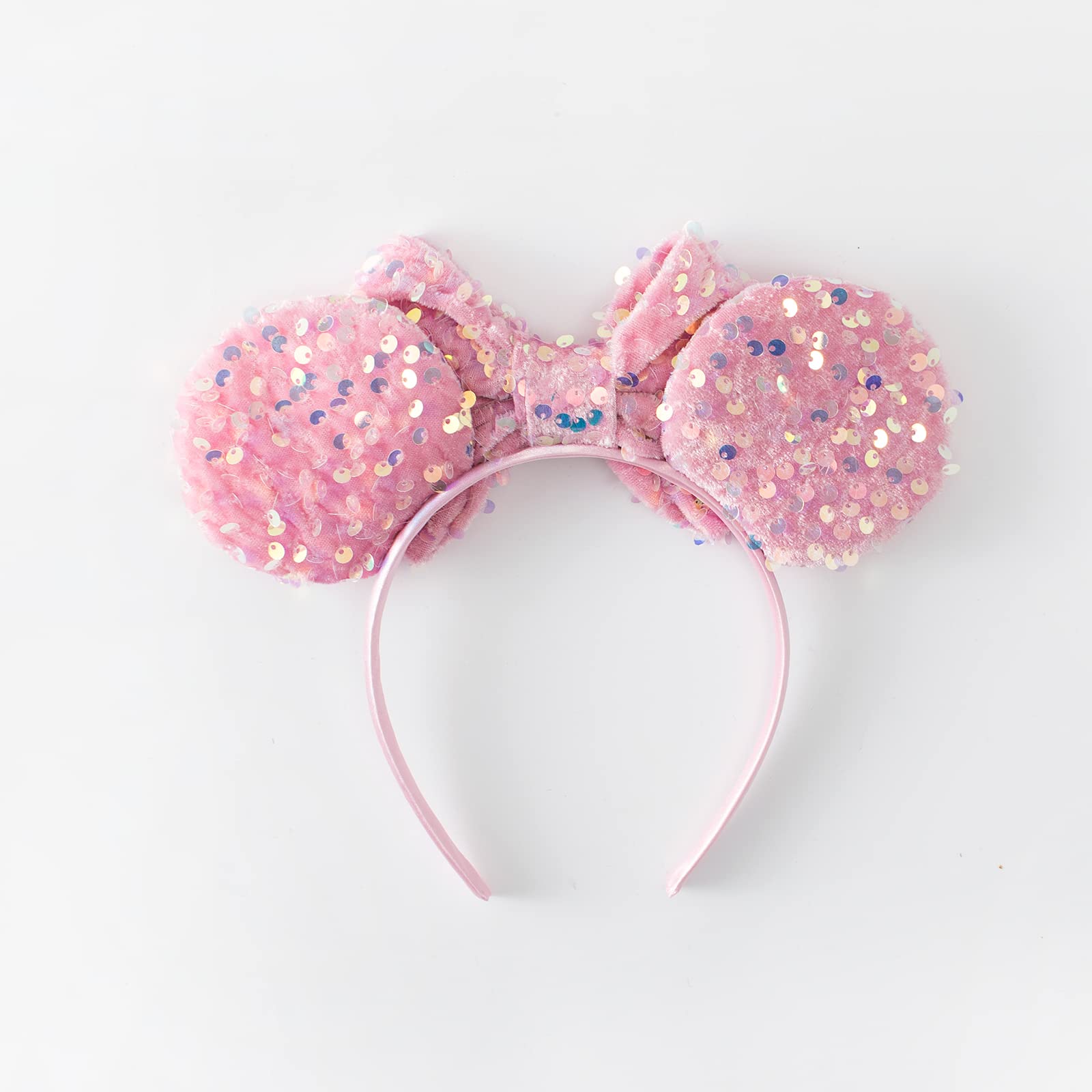 KARETT one-size-fits-all headband with glitter ears for fun day outs.