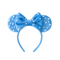KARETT pearl mouse ears bow headband for sparkling party look.