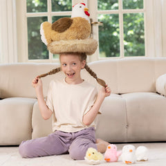 Karister bright felt eggs for imaginative egg-hunt moments