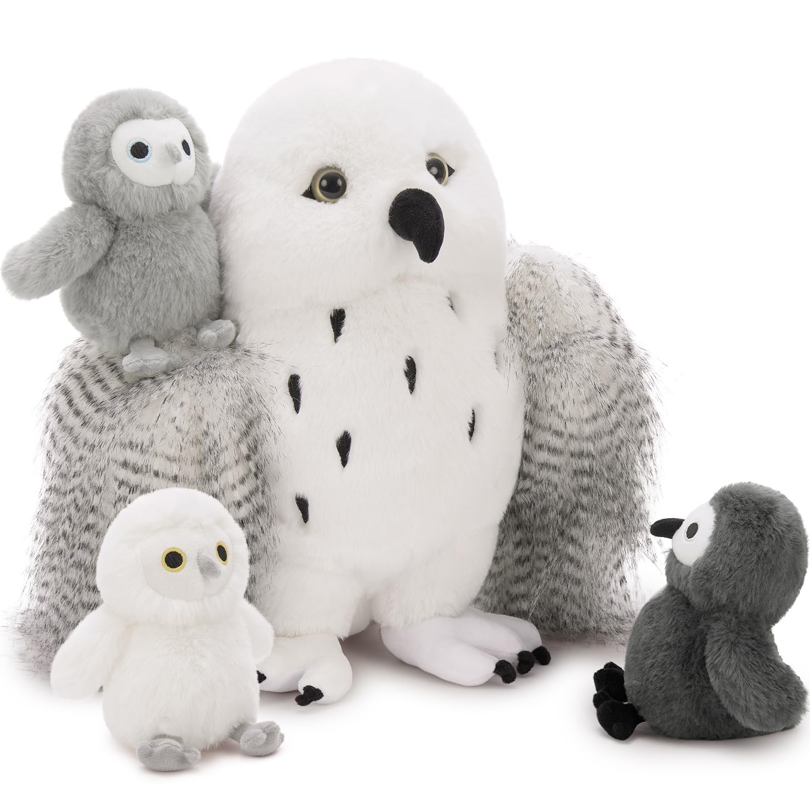 Karister owl plush-nursery-decor enhances kids room with cozy woodland vibes.