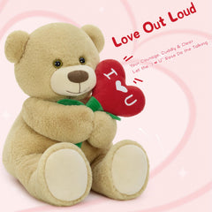 Soft Karister plush provides comforting hugs after busy days.
