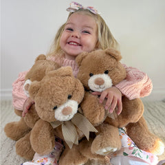 Karister Teddy Bear arrives gift-ready for birthdays and celebrations.