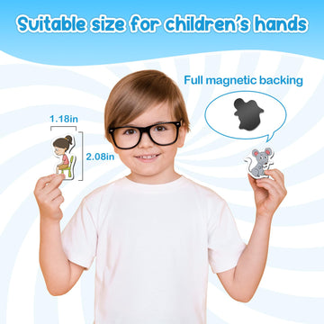 Kasfalci phonics learning activity using magnetic pieces for engagement