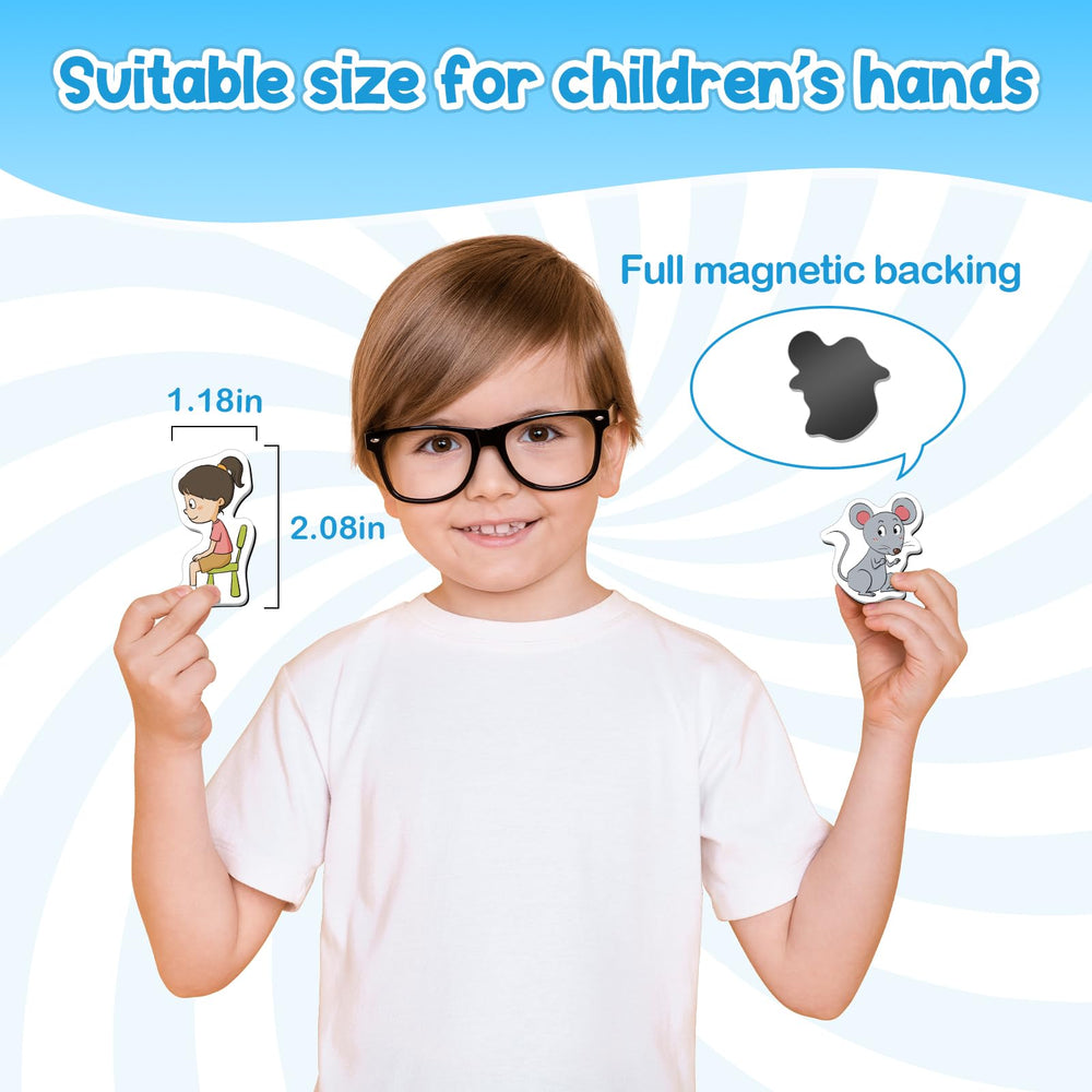 Kasfalci phonics learning activity using magnetic pieces for engagement